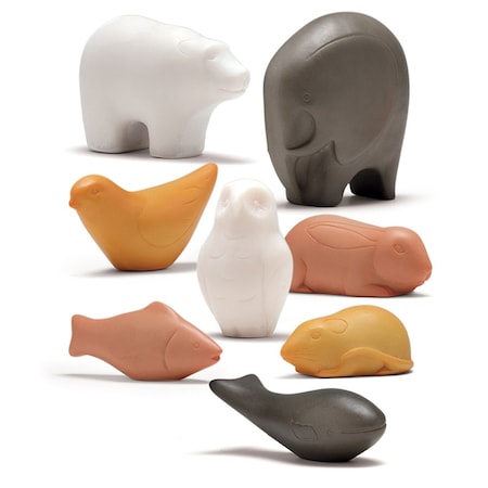 Yellow Door Sensory Play Animal Stone, 8 Pieces 1067